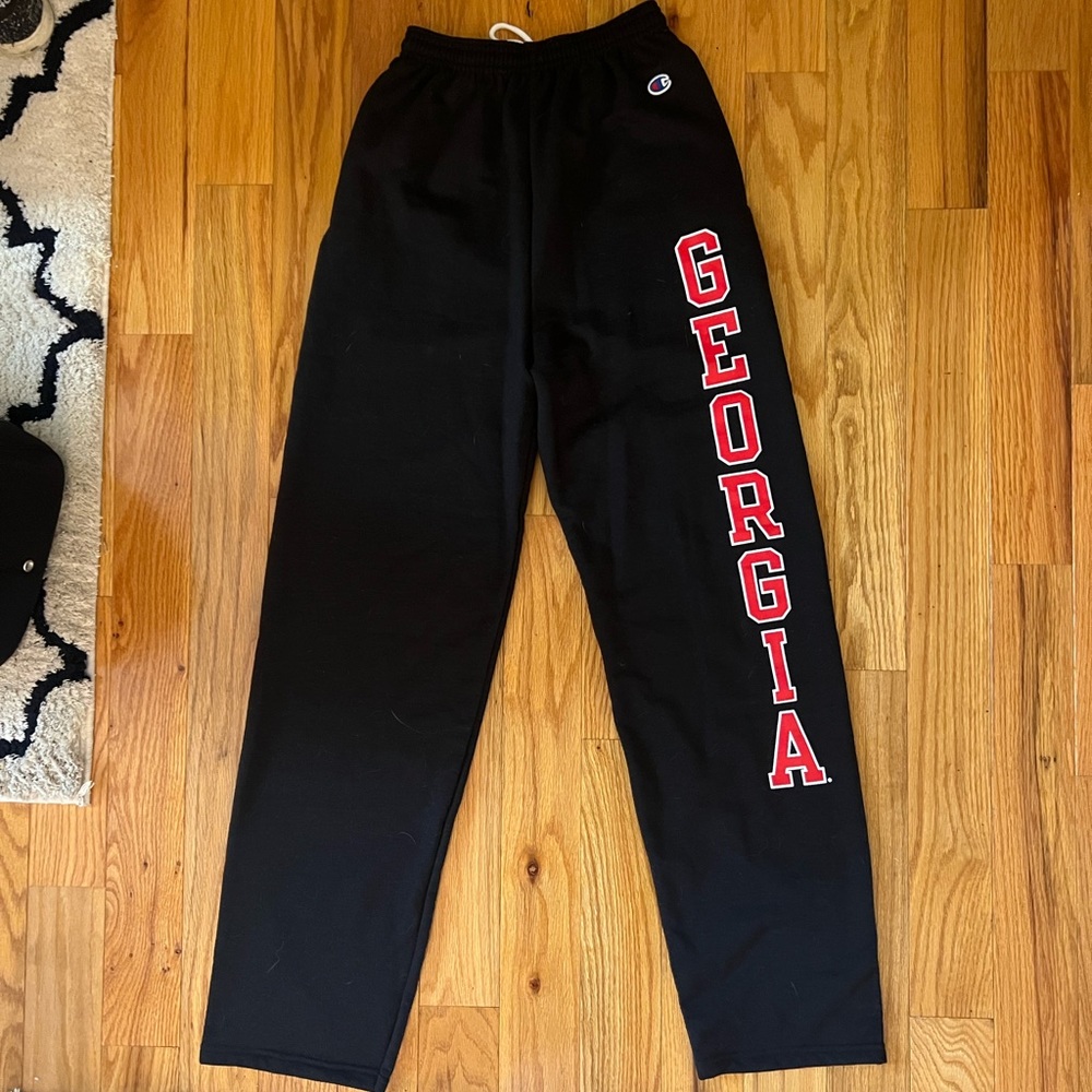 Never worn UGA champion sweatpants